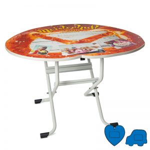 Tisch mit individueller Form